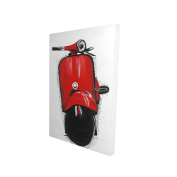Scooter italien rouge