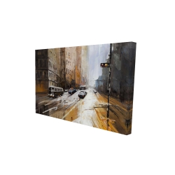 Abstract city street