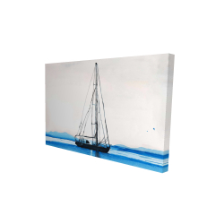 Sailboat on a calm water