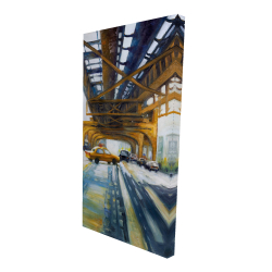 Voitures sous le pont