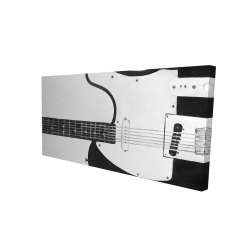 Black rock guitar