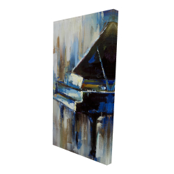 Piano à queue abstrait