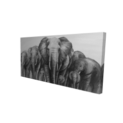 Troupeau d'éléphants