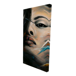 Abstract woman portrait