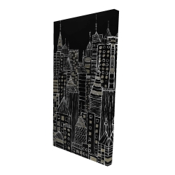 Illustrative city towers