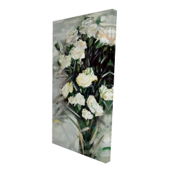 Bouquet blanc de lisianthus
