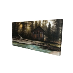 Cabane dans le bois