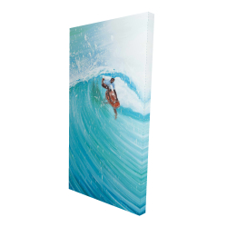 Surfer in the middle of the wave