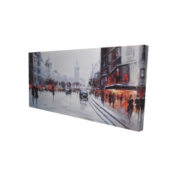 Scene de rue avec voitures