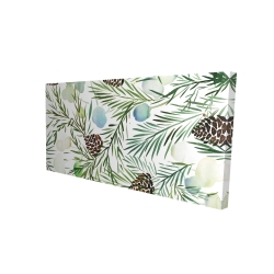 Motif cocotte de pins