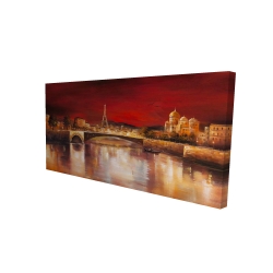 Paris by red dawn
