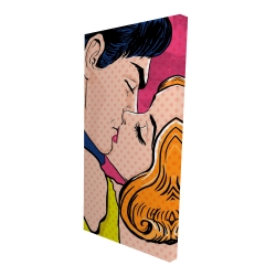 Couple de style pop art