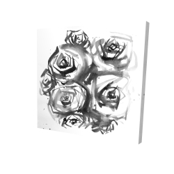 Ensemble de roses abstraites