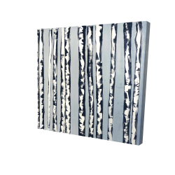 Small birch trees