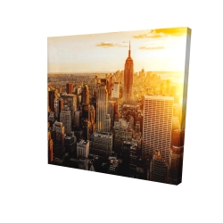 New york city at sunset