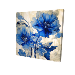Fleurs bleues