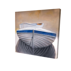 Two canoe boats