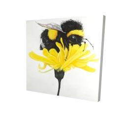 Bumblebee on a dandelion