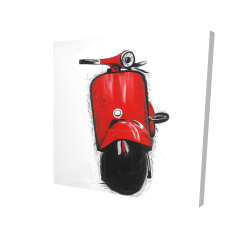 Scooter italien rouge