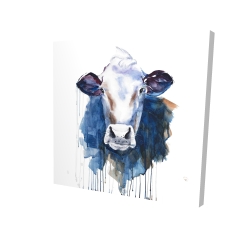 Vache à l'aquarelle