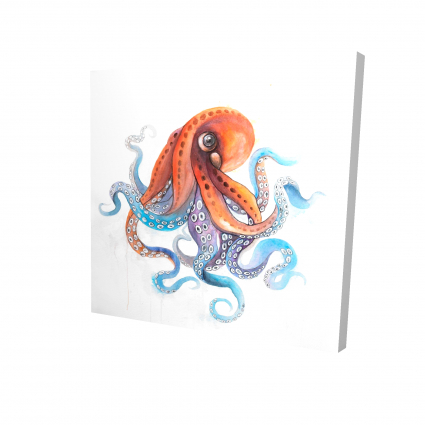 Funny colorful octopus