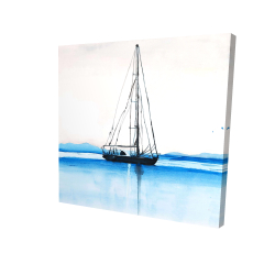 Sailboat on a calm water