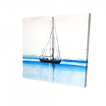 Sailboat on a calm water