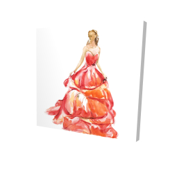 Beautiful red prom dress