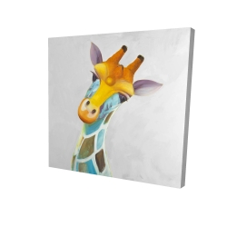 Girafe colorée