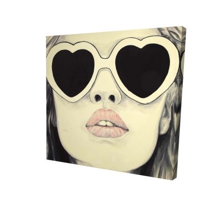 Mademoiselle à lunette