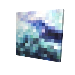 Paysage pixelisé