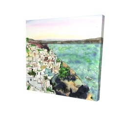 Paysage de la crète