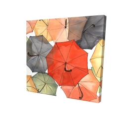 The umbrellas of petit champlain