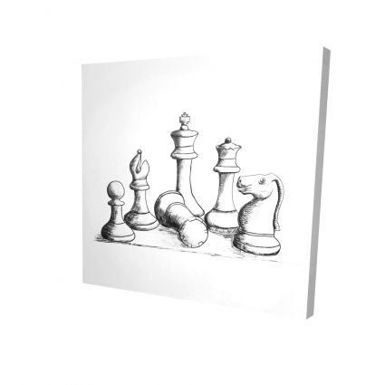 Chess game pieces