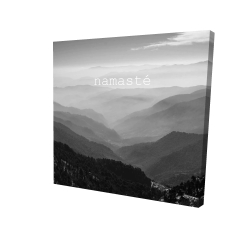 Namasté monochrome