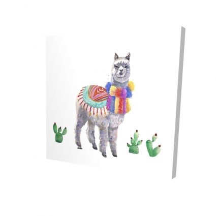 Traditional peruvian lama