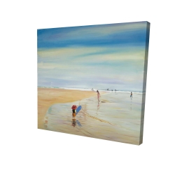 Children at the beach