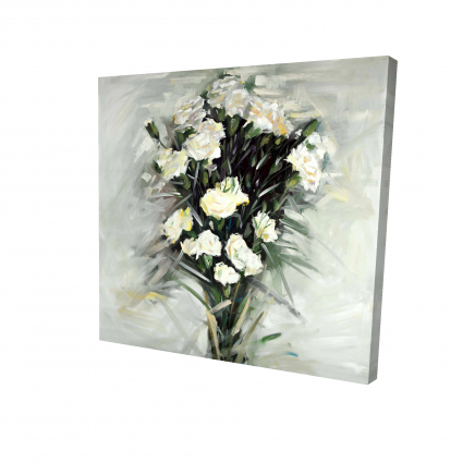 Bouquet blanc de lisianthus
