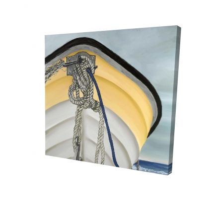 The yellow boat