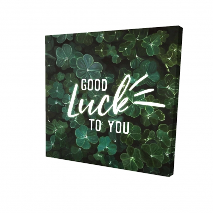 Good luck to you