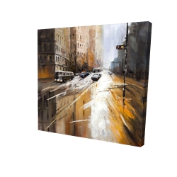 Abstract city street