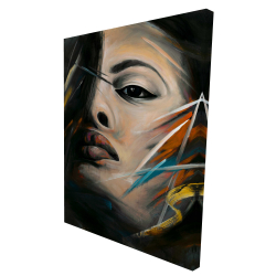 Abstract woman portrait