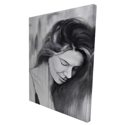 Portrait de femme souriante
