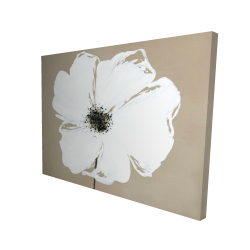Abstract color splash petals flower