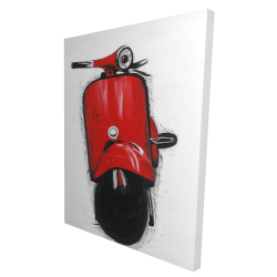 Scooter italien rouge