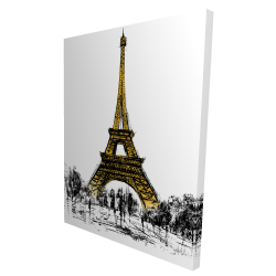 Tracé de la tour eiffel