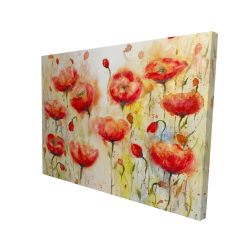 Red flowers garden