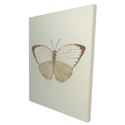 Papillons sépia