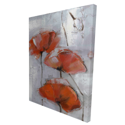 Abstract poppies