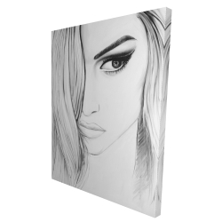 Portrait noir et blanc
